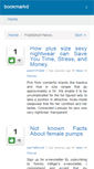 Mobile Screenshot of bookmarkd.net